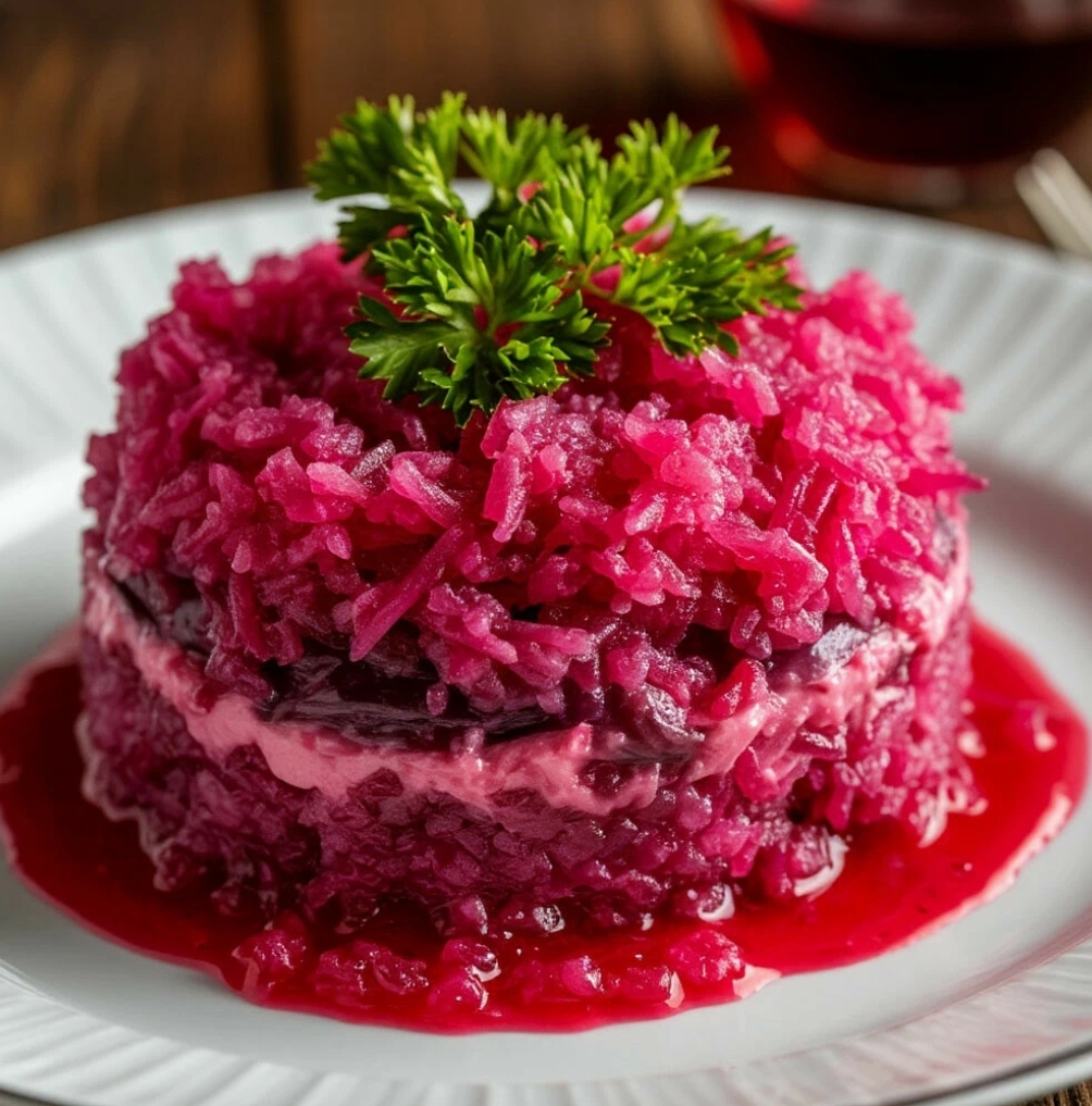 сельдь под шубой из свеклы
